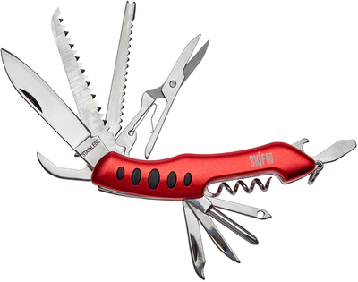 Нож многофункциональный SKIF Plus Fluent Red (630141)