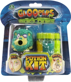Игровой набор со слизью Gloopers Слизевой монстрик Етти бирюзовый (GLR00000)