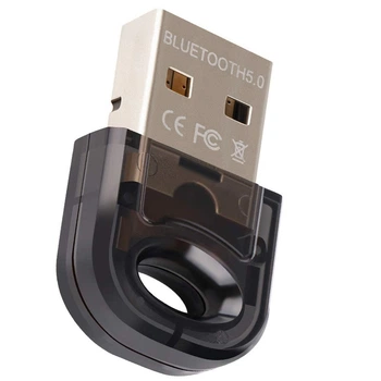 Адаптер Bluetooth 5.0 U&P Wazney BTA-503 Black (BTA503b