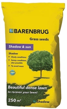 Суміш насіння газонних трав Barenbrug Shadow&Sun Тіньова 5 кг (8718911070310)