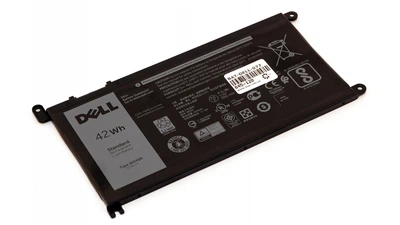 Батарея для ноутбука DELL Inspiron 5368 5378 7368 5565 5567 5568 7560 7569 7570 7572 7573 7579 5775 5770 Vostro 5468 Latitude 3180 3189 3379 / 11.4V 3500mAh (42Wh) BLACK ORG (WDX0R) (BAT-DELL-077)