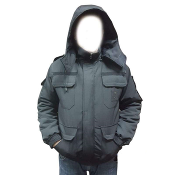 Куртка-бушлат для поліції -20 C Pancer Protection чорний (44-46)