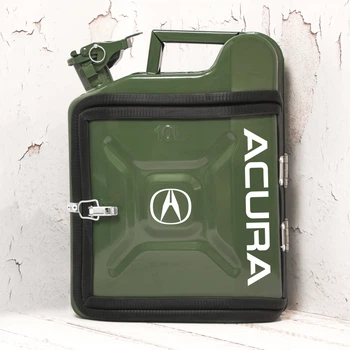 Подарок для мужчин Канистра-бар 10 л с маркой авто Acura + 2 стакана в подарок Shop Monkeys (KA-Acura-4000)