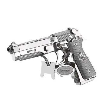 Металлический 3D-пазл конструктор AiPin Пистолет P.Beretta
