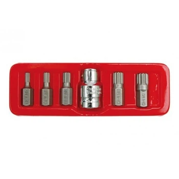Набор насадок SPLINE 1/2", M5-12, 6 ед. VOREL (66760)