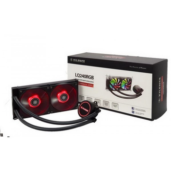 Система водяного охлаждения Xilence LQ240 RGB (XC976), AMD:TR4/AM4/FM2+/FM2/FM1/AM3+/AM3/AM2+/AM2, Intel:LGA2066/2011/1150/1151/1155/1156/1366, 274х120х27мм_