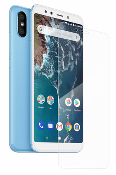 Гидрогелевая защитная пленка на Xiaomi Mi A2 на весь экран прозрачная