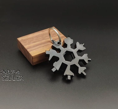 Мультитул отвертка в виде снежинки 18 в 1 Snowflake Wrench Tool HMD