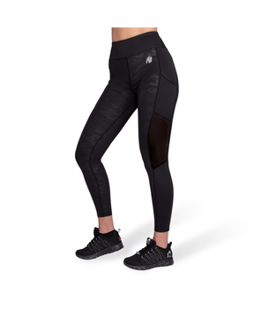 Легінси Gorilla Wear Savannah Mesh Tights L Чорні/Комуфляжные (9193190003)