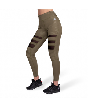 Легінси Gorilla Wear Savannah Biker Tights XL Хакі/Зелені/Комуфляжные (9193040004)