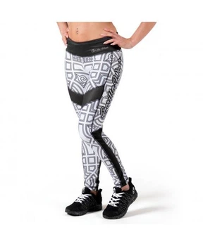 Легінси Gorilla Wear Pueblo Tights XL Чорно-білі (9192190104)