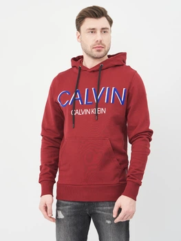 Худі чоловіче Calvin Klein Jeans 10480.2 2XL Бордове