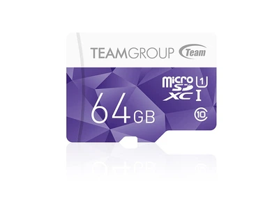 Карта памяти MicroSDXC 64GB UHS-I Team Color Purple (TCUSDX64GUHS02)