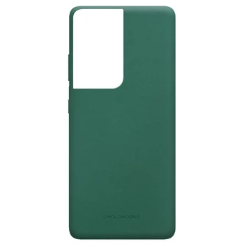 TPU чохол Molan Cano Smooth для Samsung Galaxy S21 Ultra Зелений