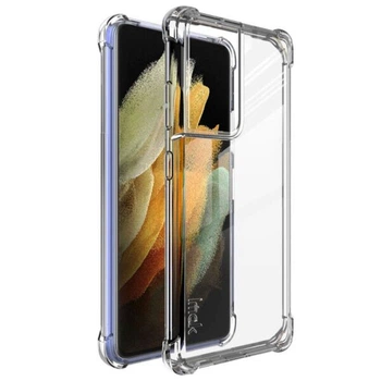 Чохол з посиленими кутами IMAK Airbag MAX Case для Samsung Galaxy S21 Ultra (G998) - Transparent