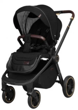 Дитяча універсальна коляска 3 в 1 Carrello Epica CRL-8511/1 Space Black чорна Carrello