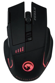Безпровідна ігрова миша з підсвіткою Marvo M720W Black