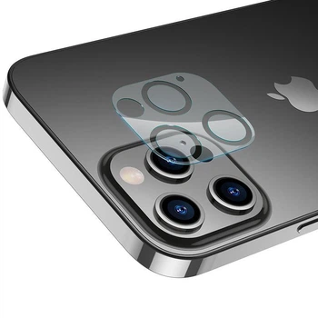 Защитное стекло на камеру iPhone 12 Pro HOCO (V11) Lens flexible tempered film