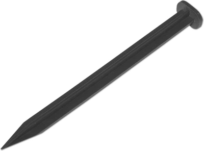 Кілочки для кріплення бордюру в ґрунт Bradas RIM-BORD 25 см 50 шт. Чорні (OBKT25/50)
