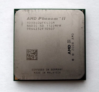 Процессор AMD Phenom II X4 840 3,2GHz sAM3 Tray 95w (HDX840WFK42GM) Propus Б/У