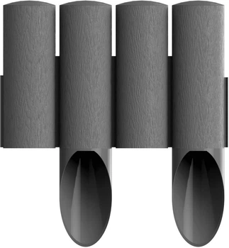 Газонное ограждение Cellfast Standard 2.3 м Серый (34-044)
