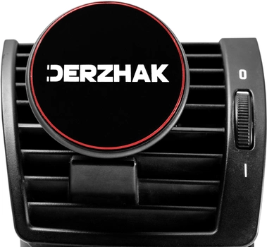 Беспроводное автомобильное зарядное устройство DERZHAK V1 Black (QT-DerzhakV1)