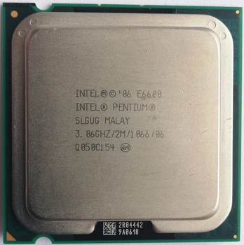 Процессор Intel Pentium E6600 R0 SLGUG 3.06GHz 2M Cache 1066 MHz FSB Socket 775 Б/У