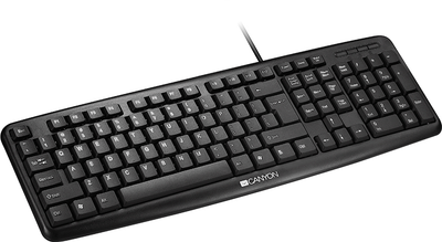 Клавіатура дротова Canyon CNE-CKEY01-RU USB
