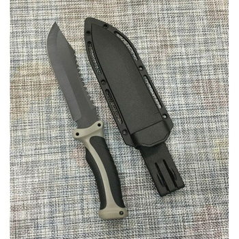 Охотничий антибликовый нескладной нож GR 185/1B 30,5 см для походов, охоты, рыбалки, туризма (GR000X70001848B)
