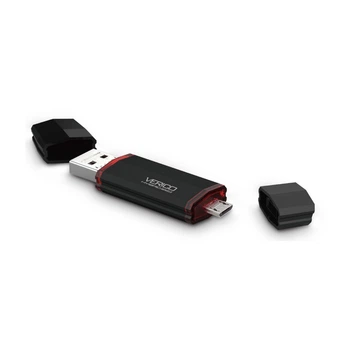 USB флеш 16 Гб Verico Hybrid Dual black