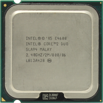 Процесор Intel Core 2 Duo E4600 2.40GHz/2M/800 (SLA94) s775, tray