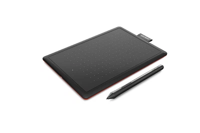 Планшет Wacom One by Small 210 х 146 х 8.7 мм Черный (CTL-472-N)