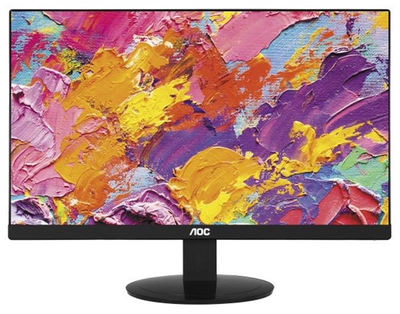 Монитор AOC 21.5" I2280SWD/01 IPS Black; 1920x1080, 5 мс, 250 кд/м2, D-Sub, DVI