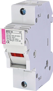 Роз'єднувач запобіжника ETI EFD 14 LED 1p 50А 690В 2560011