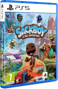Гра Sackboy: A Big Adventure для PS5 (Blu-ray диск, Russian version)