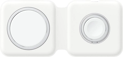 Двойное зарядное устройство Apple MagSafe Duo Charger White (MHXF3ZE/A)