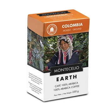Кофе Montecelio Арабика Колумбия Эксельсо молотый 250г (00-00000591)