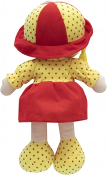 Кукла Devilon мягконабивная с вышитым лицом 36 см Красная (5102681861095)