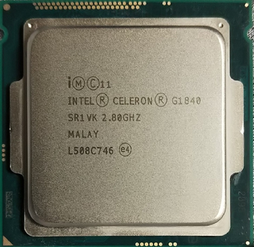 Процессор Intel Celeron G1840 2.8GHz/2MB/5GT/s (SR1VK) s1150, tray