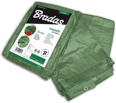 Тент Bradas усиленный 2x3 м 90 г/м² (PL902/3)