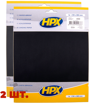 Абразивные листы HPX P400 для влажной шлифовки 8 шт (KOMPLEKT_235933)