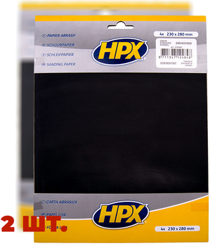 Абразивные листы HPX P240-P400-P900 для влажной шлифовки 8 шт (KOMPLEKT_235940)