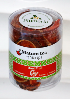 Тайский чай Plumeria лечебный Matoom от кашля и болезней ОРЗ в тубе 90 гр