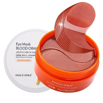 Гидрогелевые патчи с экстрактом сицилийского апельсина от Images Eye Mask Blood Orange, 60 шт