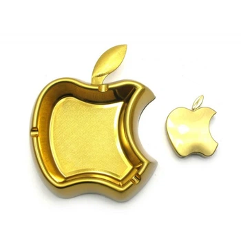Пепельница Golden Apple и Зажигалка, Настольная 19х16,5х4,5 см