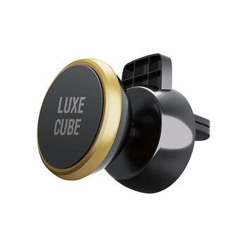Держатель автомобильный Luxe Cube магнитный Black (8886668686204)