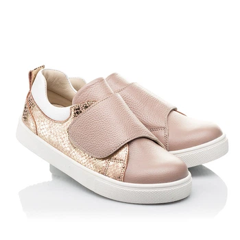 Кеды Woopy Fashion 22 пудра (8036)