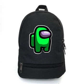 Рюкзак BIG Амонг Ас School Bag (Among Us -05) чорний (43 х 30 х 17 см)