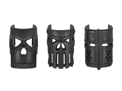 Накладки на магазиноприймач Хубілай Ornamental Replaceable Mask Grip Set Black 3pcs