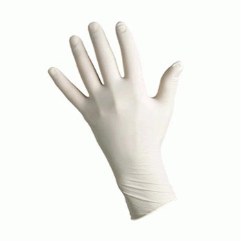 Одноразові рукавички латексні припудрені нестерильні Medicom SafeTouch E-series Latex 100 шт в упаковці Розмір XL Білі